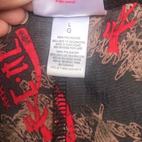 Coca Cola Silky Drawstring Shorts L - Picture 3 of 4